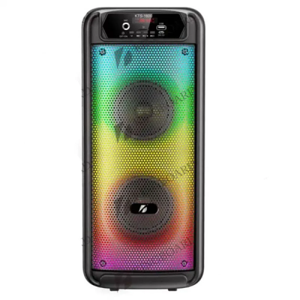 Haut Parleur KTS 1600 Bluetooth Avec Emplacement Flash Disque - Noir