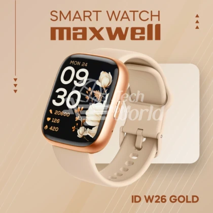 Montre connectée Maxwell MAX-IDW26-GOLD
