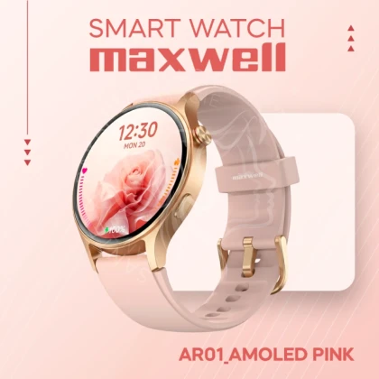 Montre connectée Maxwell MAX-AR01-PK ROSE